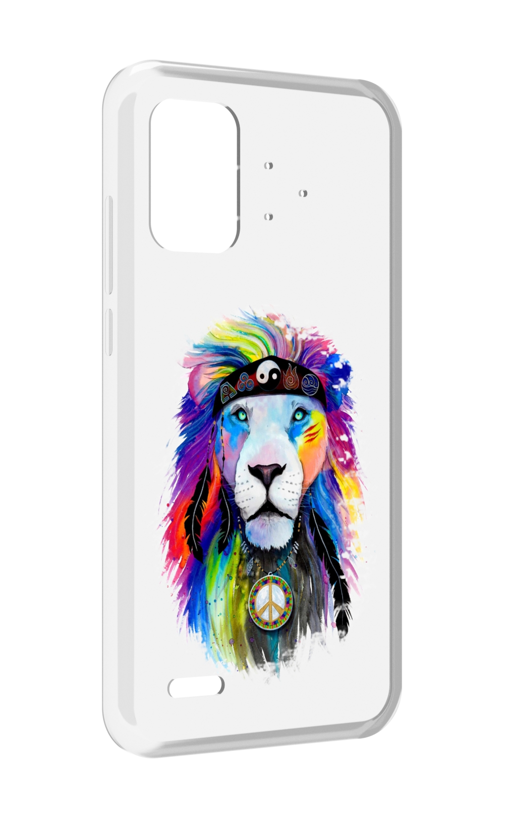 

Чехол MyPads Лев 3 для UMIDIGI Bison Pro, Прозрачный, Tocco