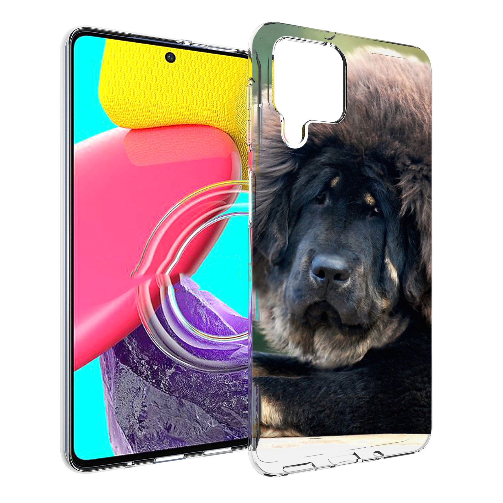 

Чехол Mypads Тибетскии Мастиф Для Samsung Galaxy M53 (Sm-M536), Прозрачный, Tocco