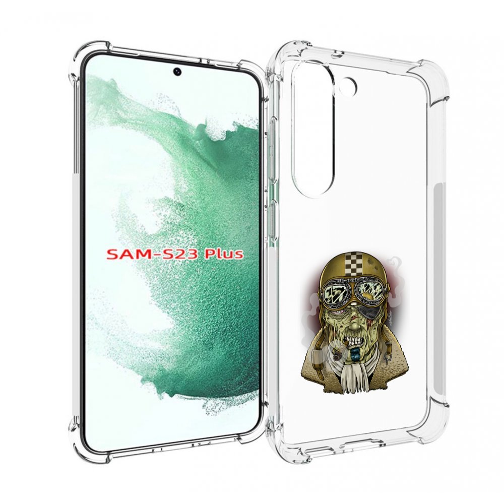 

Чехол MyPads военный зомби для Samsung Galaxy S23 Plus +, Прозрачный, Tocco