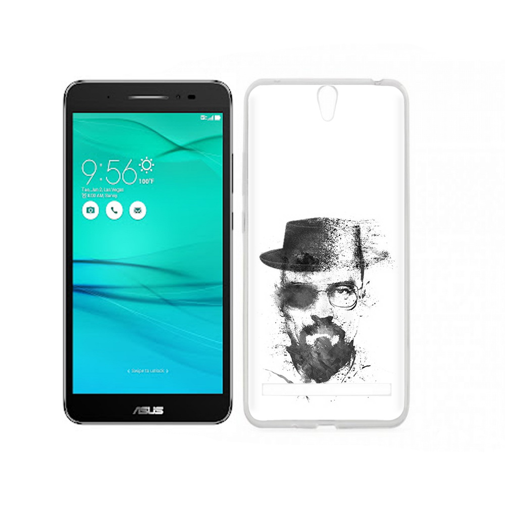 Чехол MyPads Tocco для Asus ZenFone Go (ZB690KG) загадочный человек