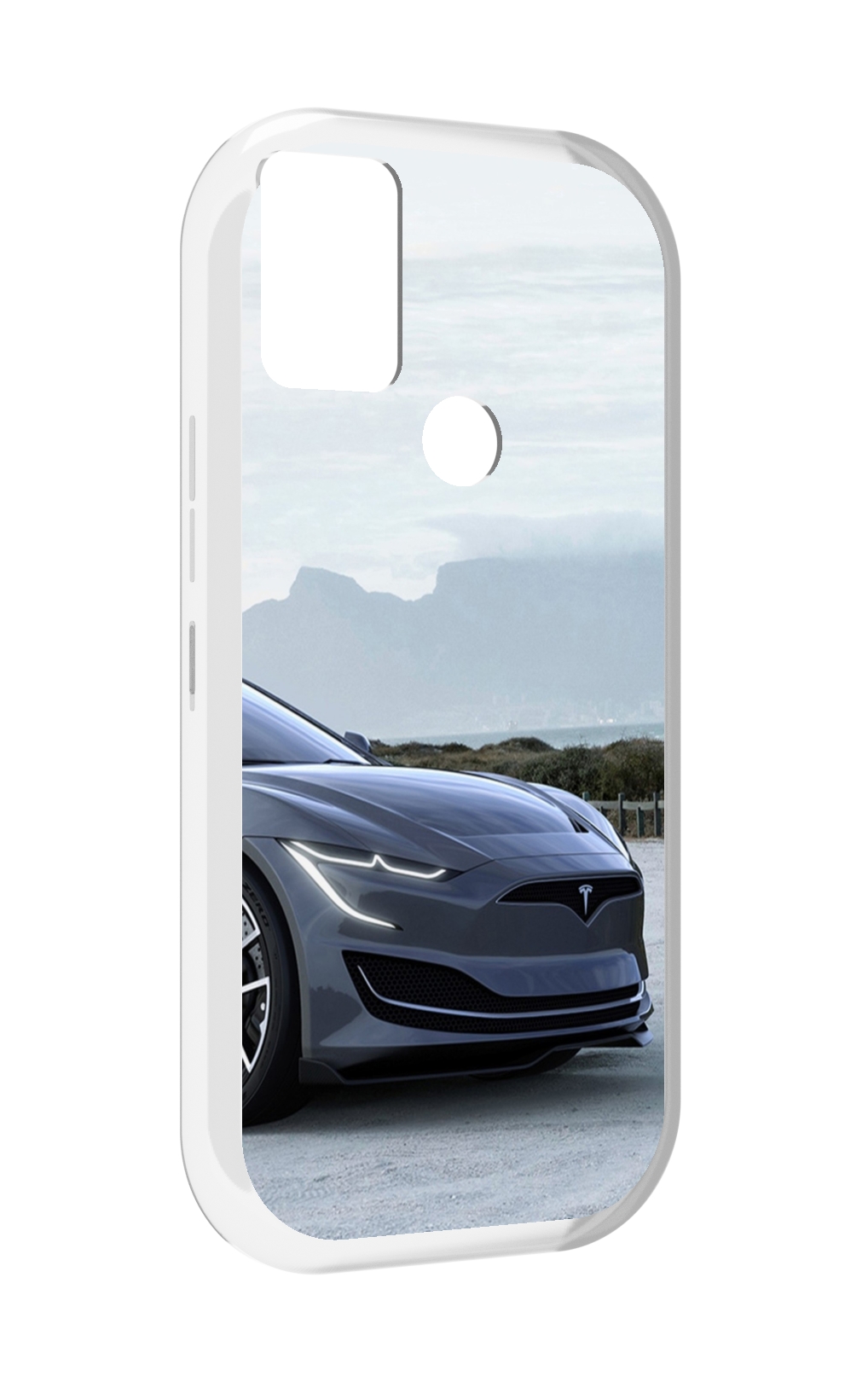 

Чехол MyPads tesla 2 мужской для UMIDIGI A9, Прозрачный, Tocco