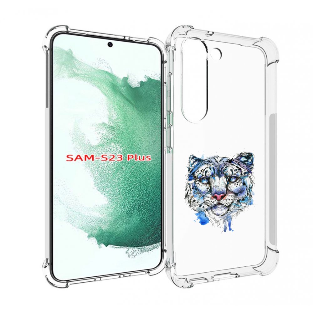 

Чехол MyPads водяной тигр для Samsung Galaxy S23 Plus +, Прозрачный, Tocco