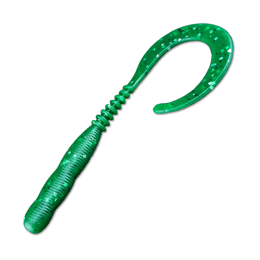 

Силиконовая приманка REINS CURLY CURLY Цв. 397-Motor Oil SP, Зеленый, Curly Curly