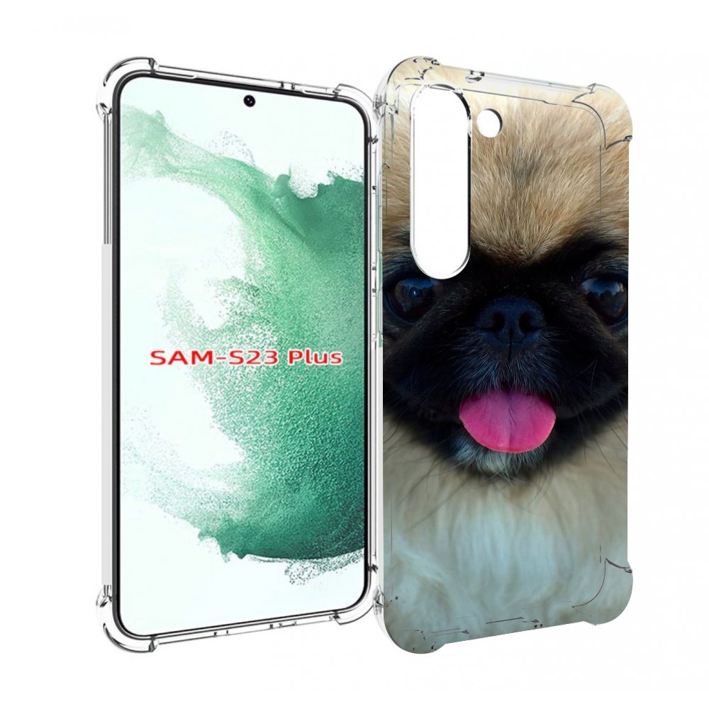 

Чехол MyPads пекинез для Samsung Galaxy S23 Plus +, Прозрачный, Tocco