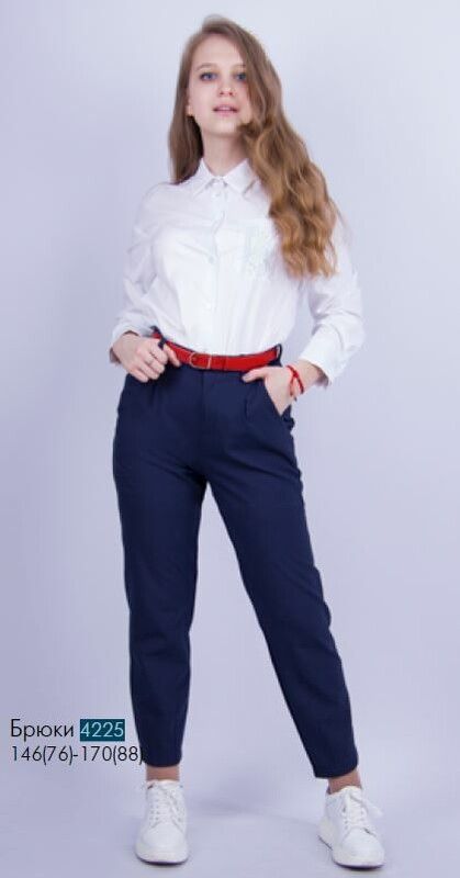 Брюки детские OVAS 4225, синий, 146