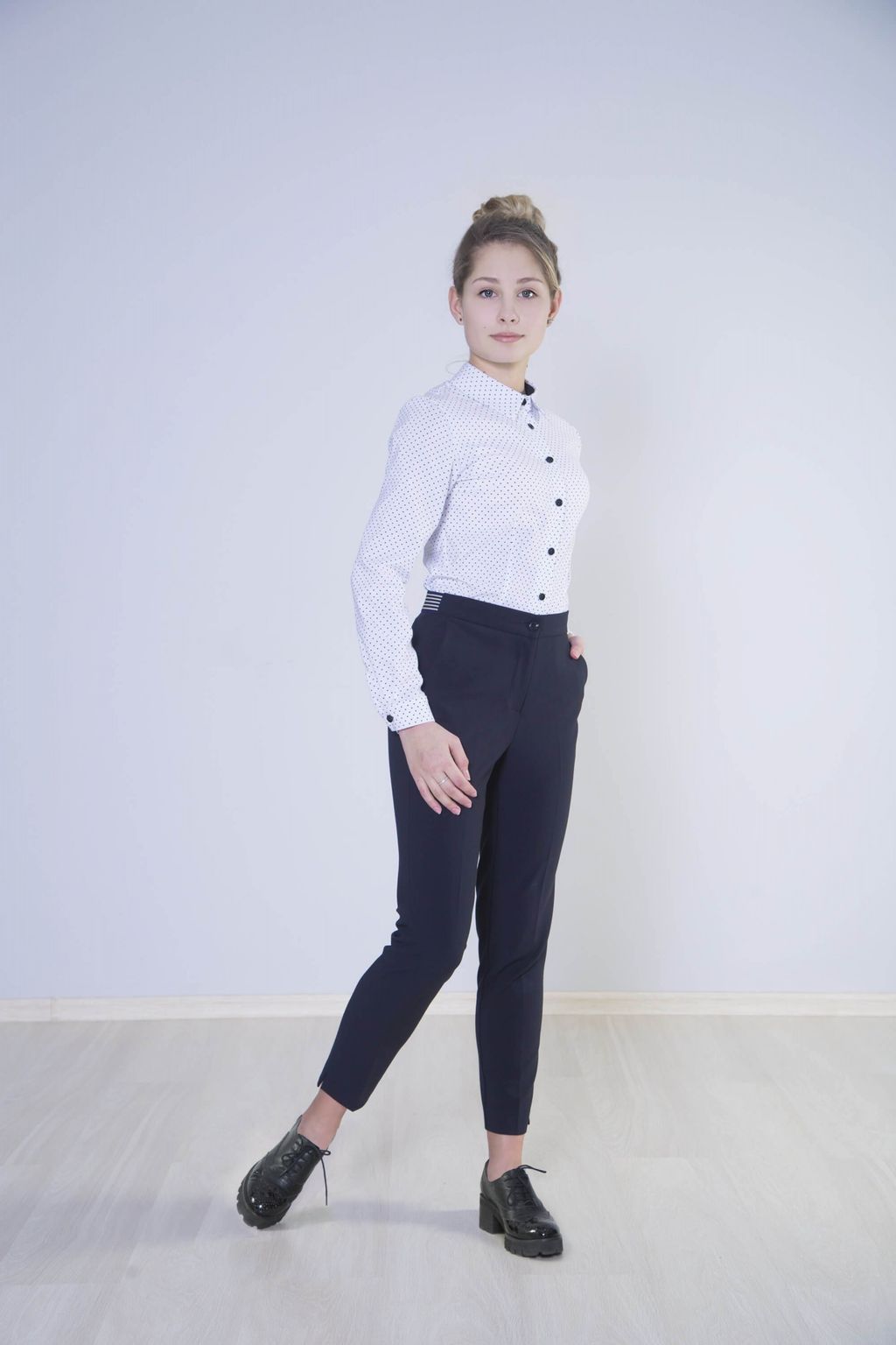 Брюки детские OVAS 4220, синий, 170