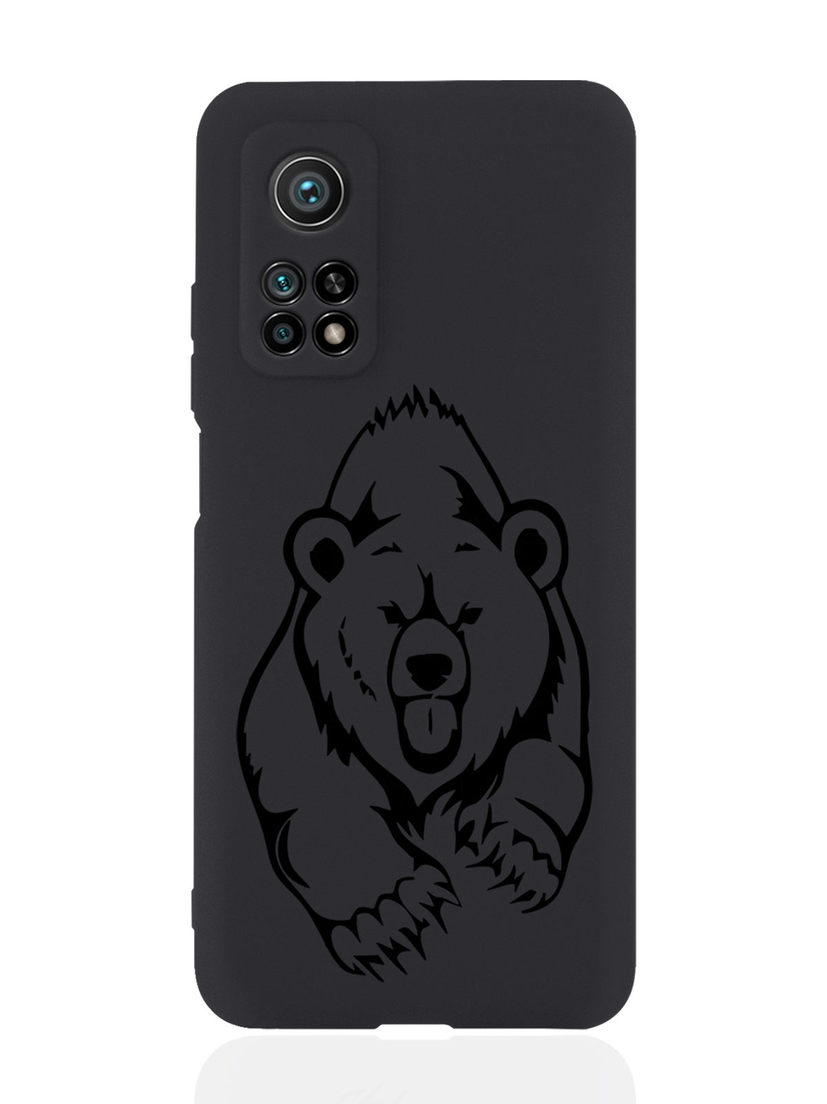 

Чехол MustHaveCase для Xiaomi Mi 10T Медведь черный