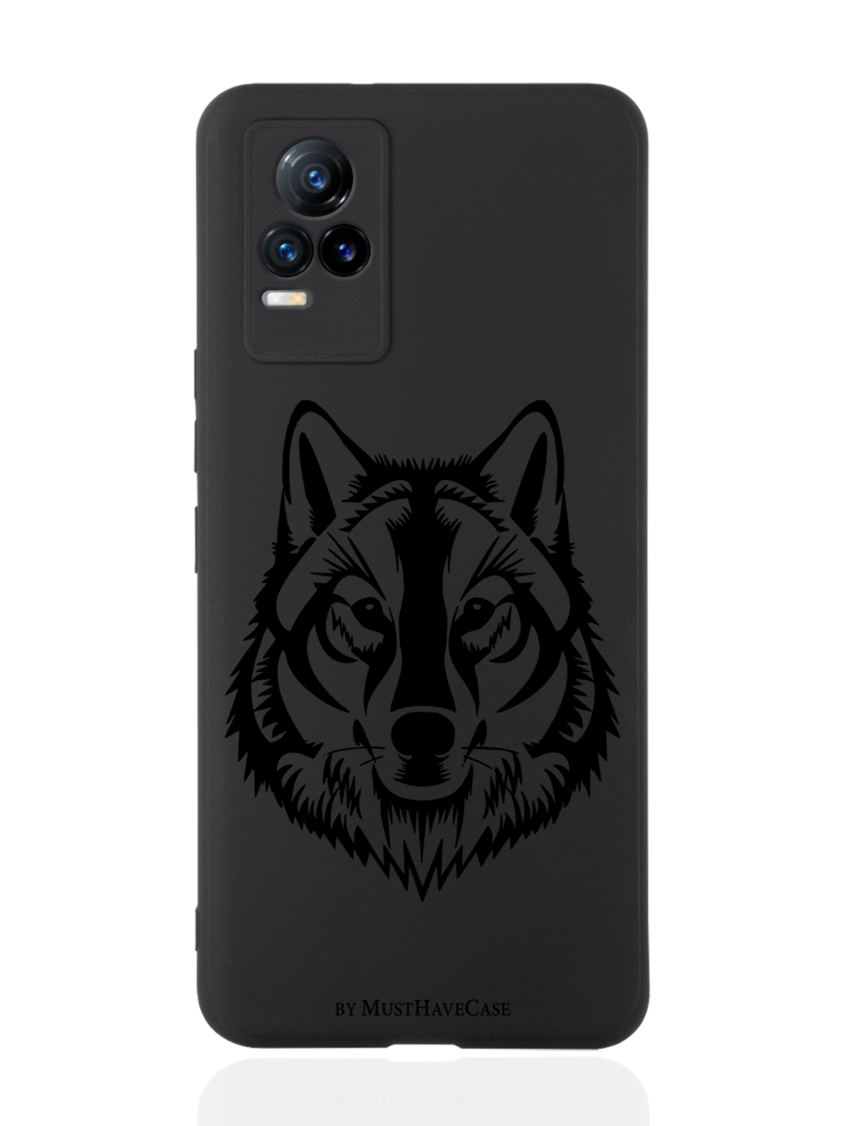 

Чехол MustHaveCase для Vivo V21e Волк черный
