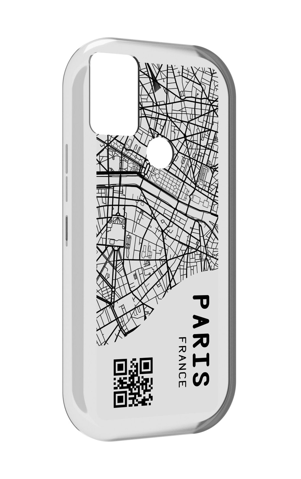 

Чехол MyPads схема-париж для UMIDIGI A9, Прозрачный, Tocco