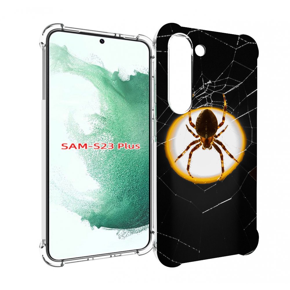 

Чехол MyPads паук-с-паутинкой для Samsung Galaxy S23 Plus +, Прозрачный, Tocco