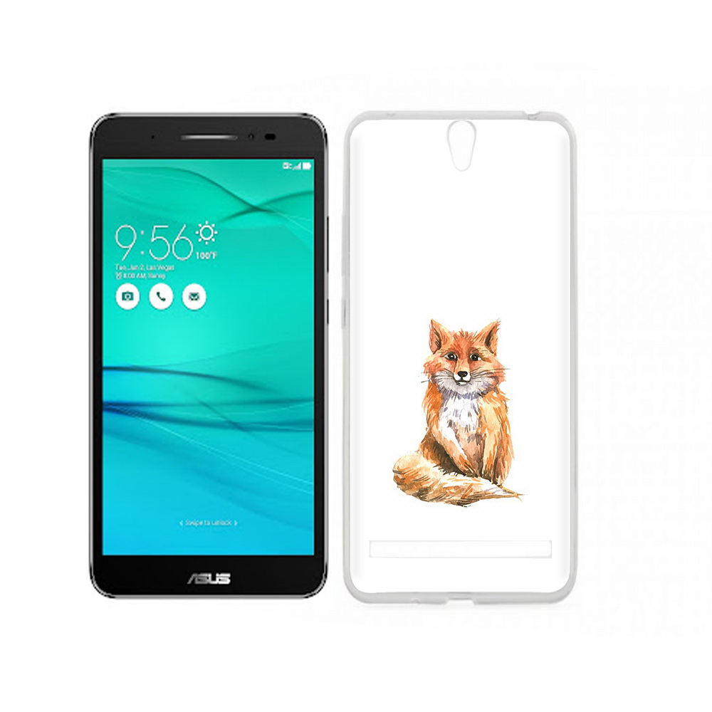 

Чехол MyPads Tocco для Asus ZenFone Go (ZB690KG) детская лиса, Прозрачный, Tocco