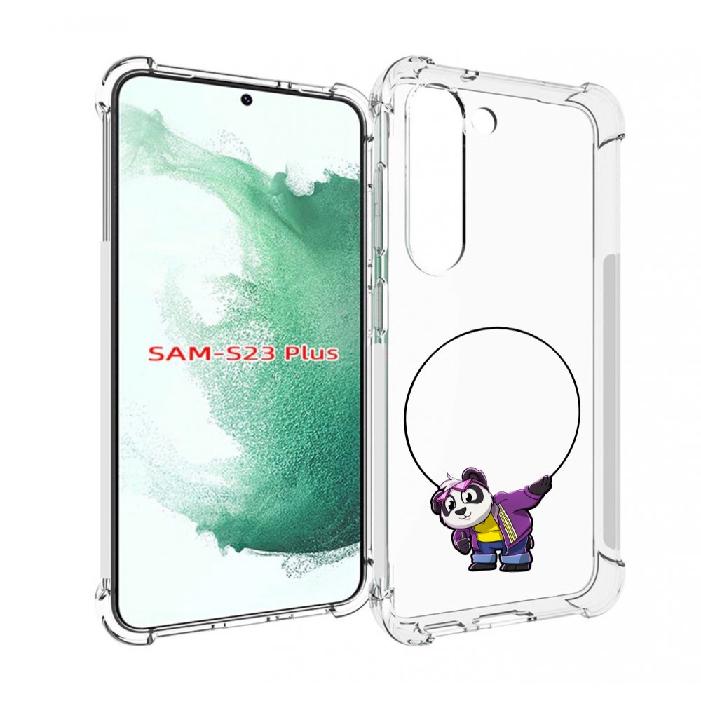 

Чехол MyPads панда-с-обручем для Samsung Galaxy S23 Plus +, Прозрачный, Tocco