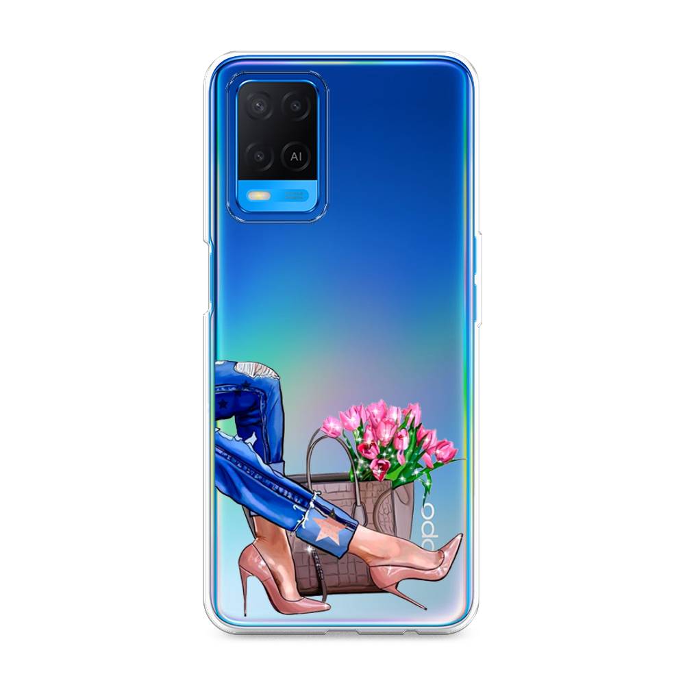 

Чехол Awog на Oppo A54 "Каблучки", Разноцветный, 256150-7