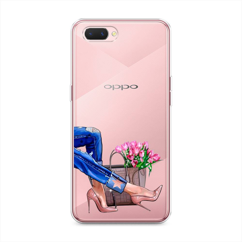 

Чехол Awog на Oppo A3s "Каблучки", Разноцветный, 252050-7