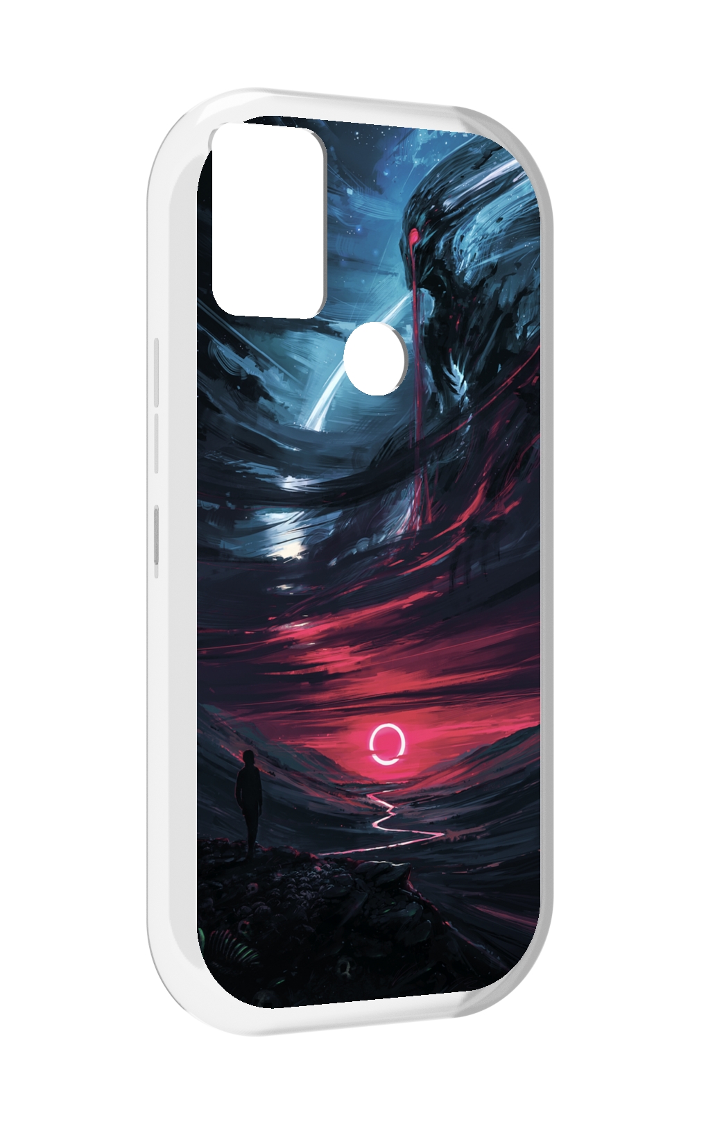 

Чехол MyPads страшный мир для UMIDIGI A9, Прозрачный, Tocco