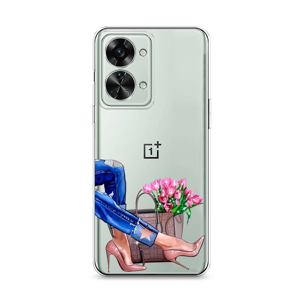 

Чехол Awog на OnePlus Nord 2T / ВанПлас Норд 2T "Каблучки", Разноцветный, 153250-7