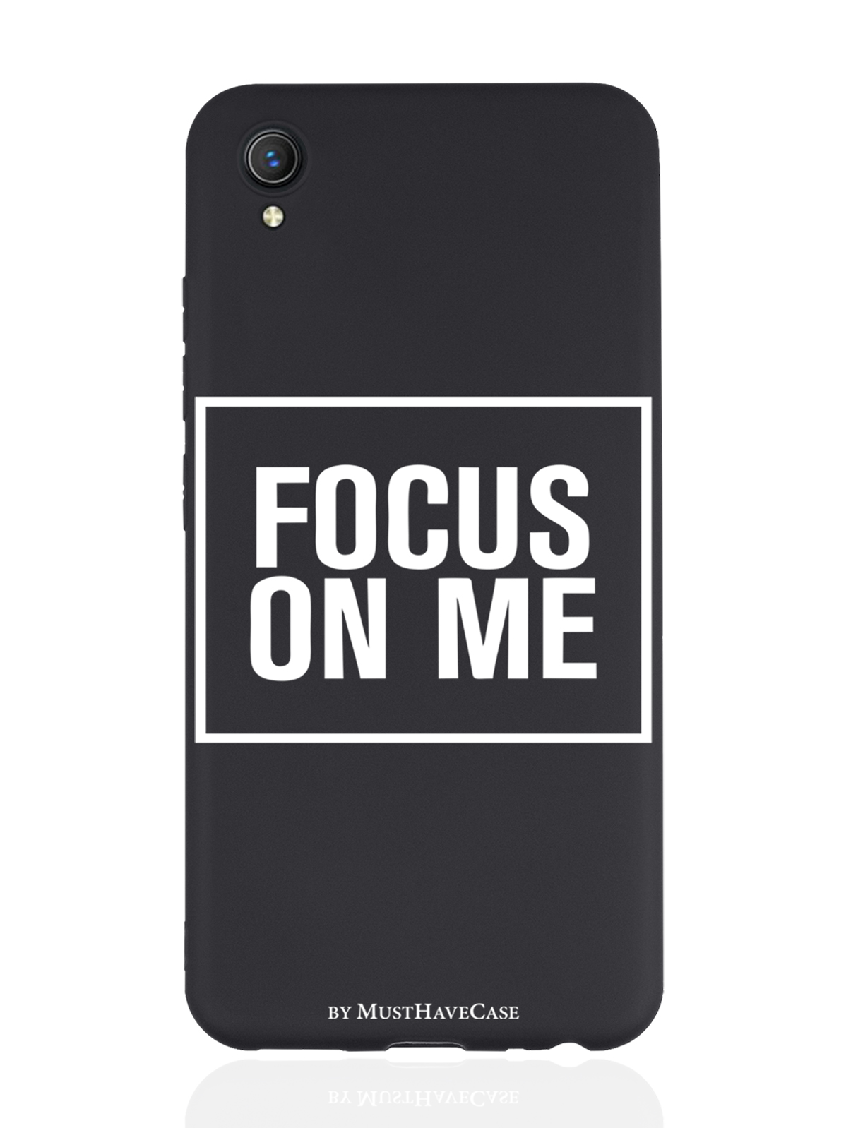 фото Чехол musthavecase для vivo y1s/y91c focus on me черный