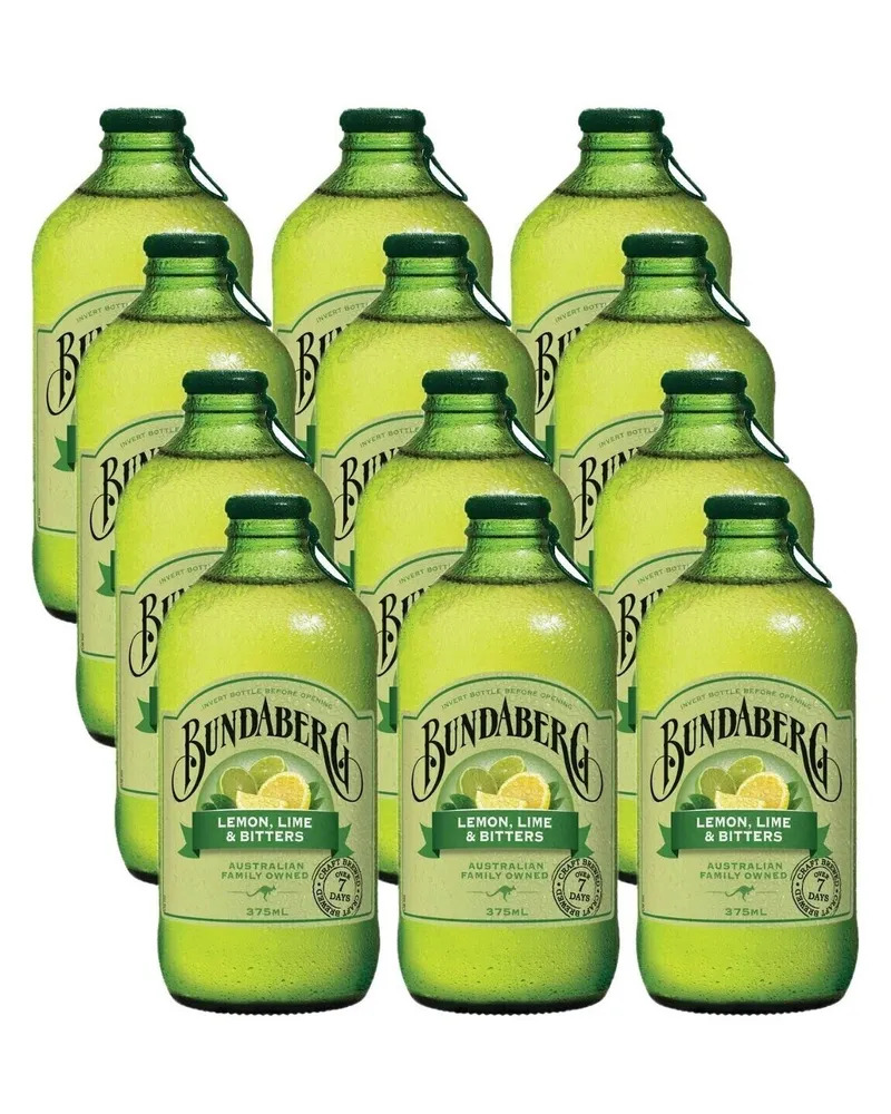 Лимонад Bundaberg Lemon, Lime & Bitters, 375 мл х 12 шт