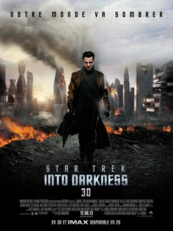 

Постер к фильму "Стартрек: Возмездие" (Star Trek Into Darkness) A4