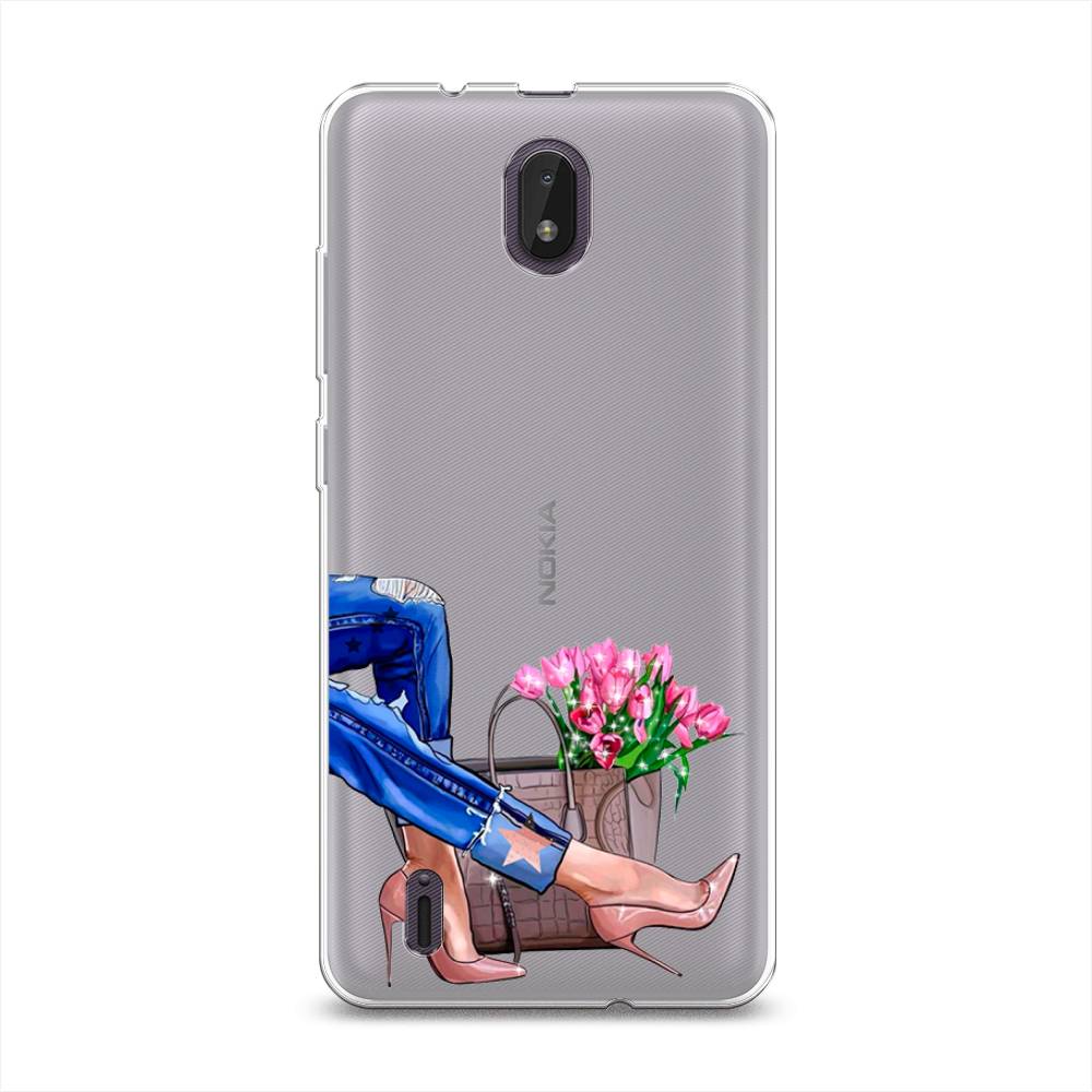 

Чехол Awog на Nokia C01 Plus / Нокиа C01 Плюс "Каблучки", Разноцветный, 125250-7