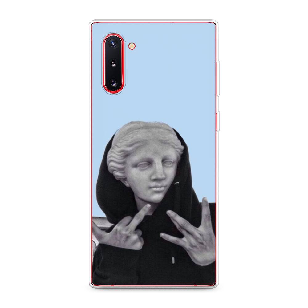 

Чехол Awog на Samsung Galaxy Note 10 "SWAG статуя", Разноцветный, 28650-9