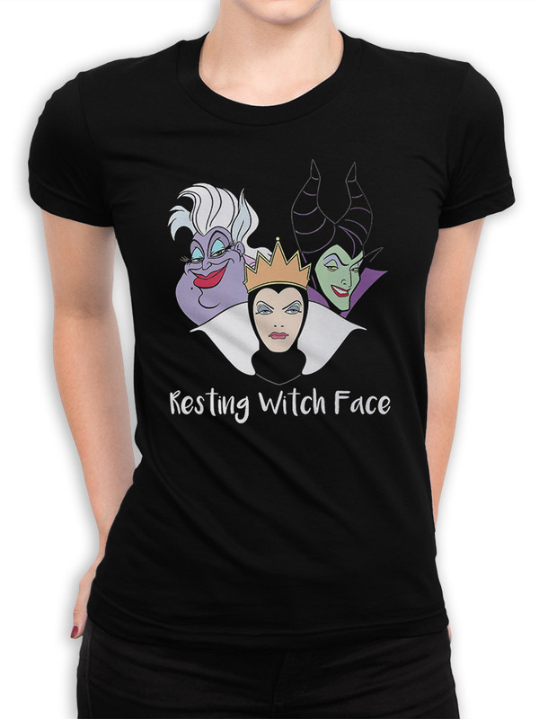 

Футболка женская Design Heroes 675-witch-1fut черная S, 675-witch-1fut