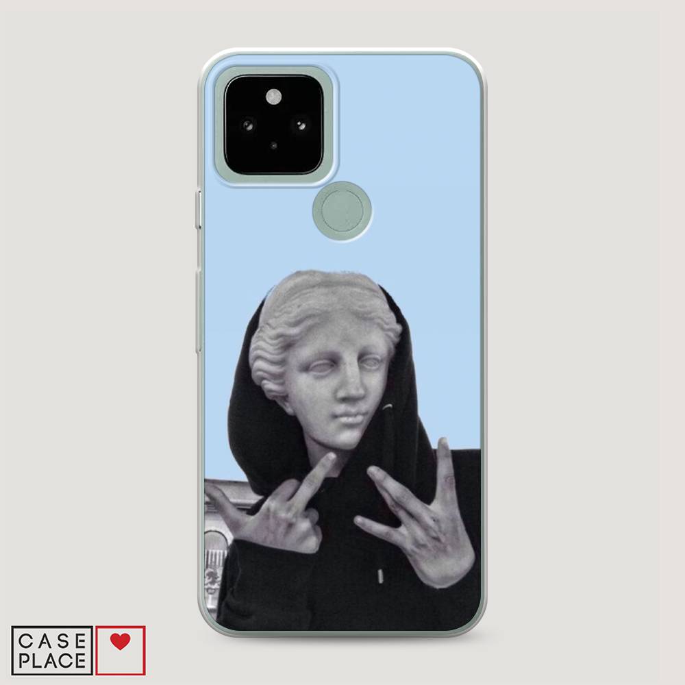 

Чехол Awog на Google Pixel 5 "SWAG статуя", Разноцветный, 270750-9