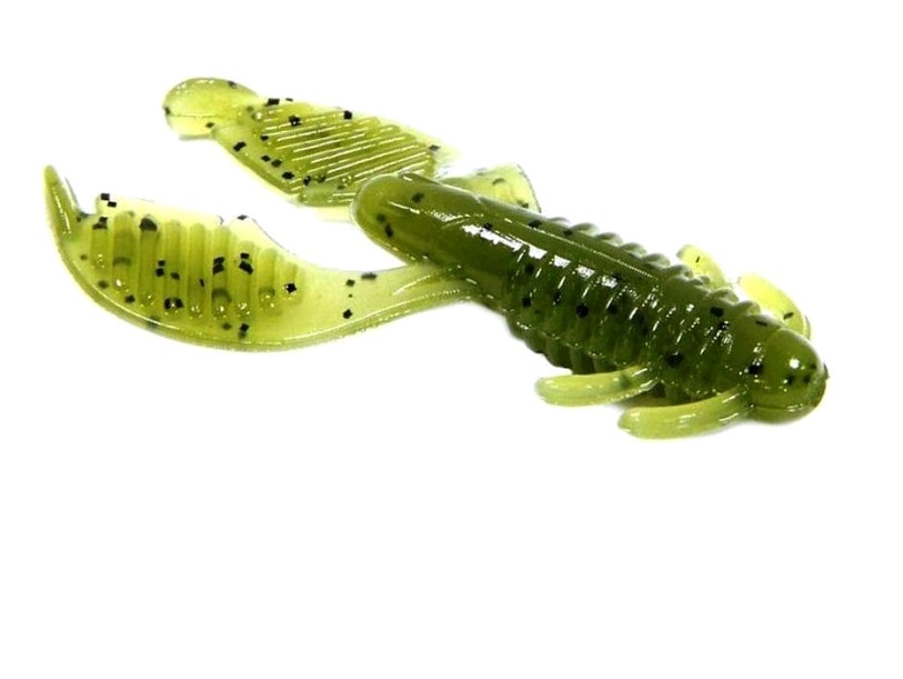 

Силиконовая приманка REINS AX CRAW 2 Цв. 001 Watermelon Seed, Зеленый, AX Craw