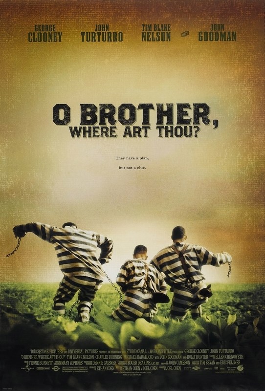 

Постер к фильму "О, где же ты, брат" (O Brother, Where Art Thou) A4