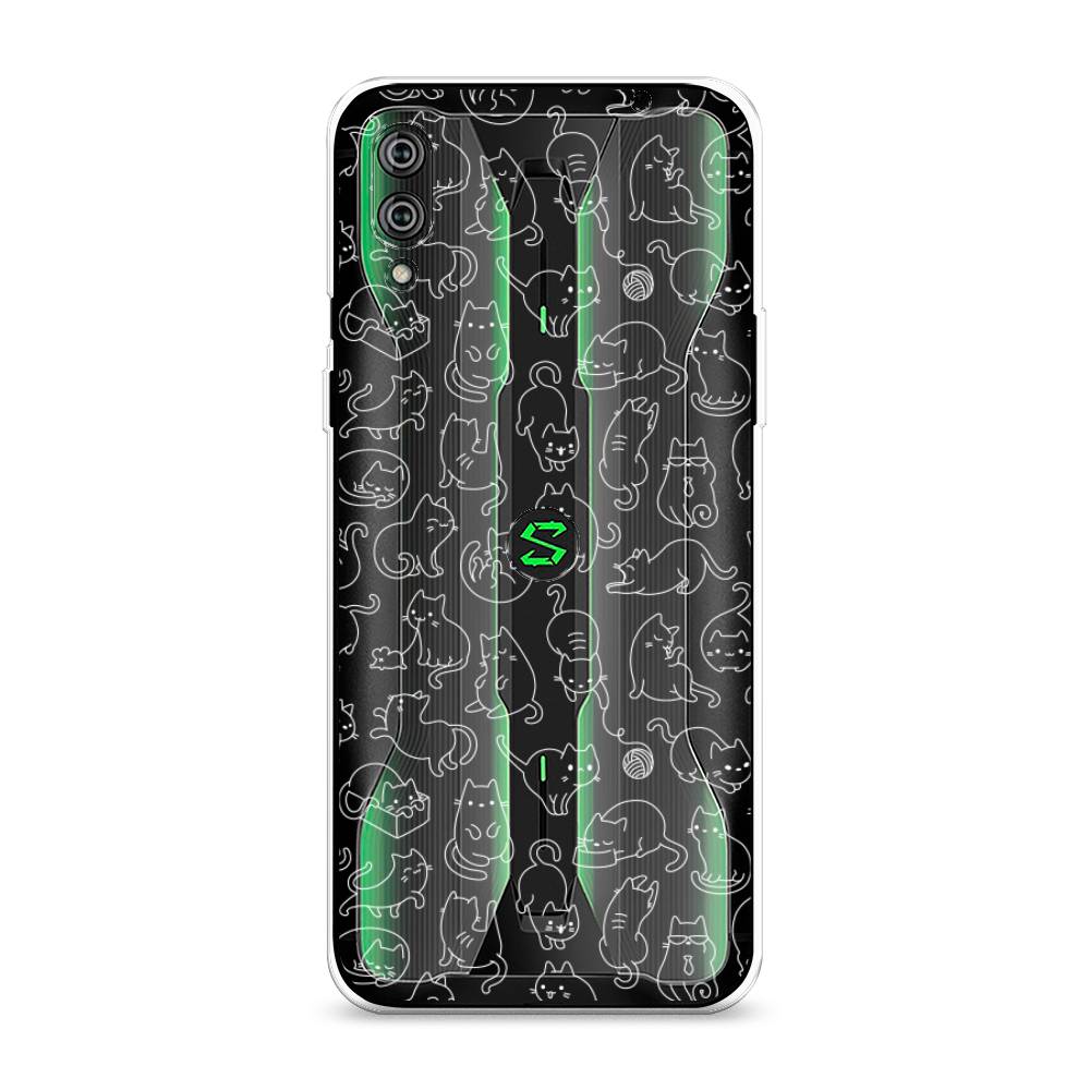 

Чехол Awog на Xiaomi Black Shark 2/2 Pro "Шкодливые котики", Разноцветный, 36450-2