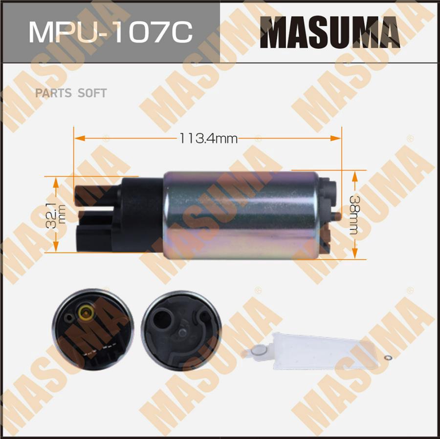 

Бензонасос Masuma Mpu107c , Rav4, Prius / Zca25w, Nhw20l, Сетка Mpu-002, Графитовый Коллек