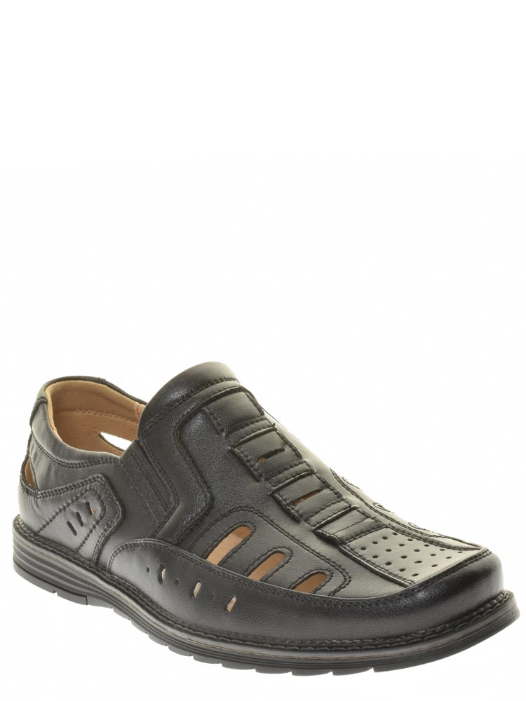 

Туфли мужские Baden 148127 черные 45 RU, 148127