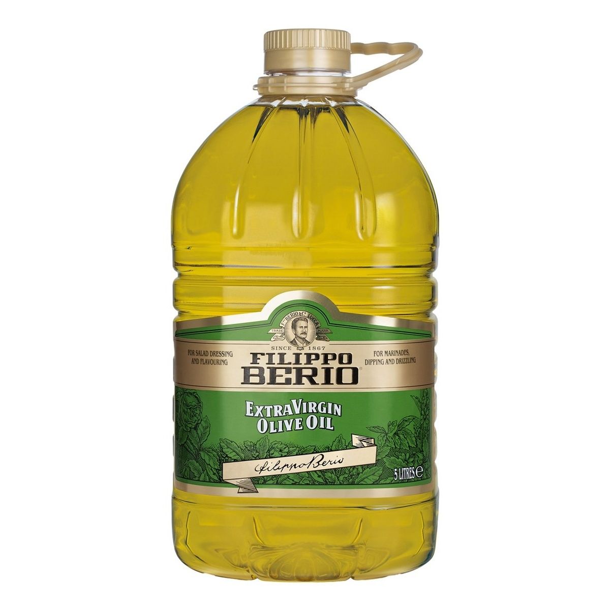 Оливковое масло Filippo Berio Extra Virgen нерафинированное 5 л 7414₽