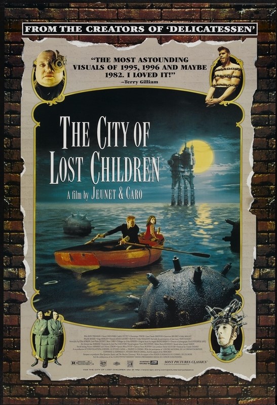 

Постер к фильму "Город потерянных детей" (La cite des enfants perdus) 50x70 см