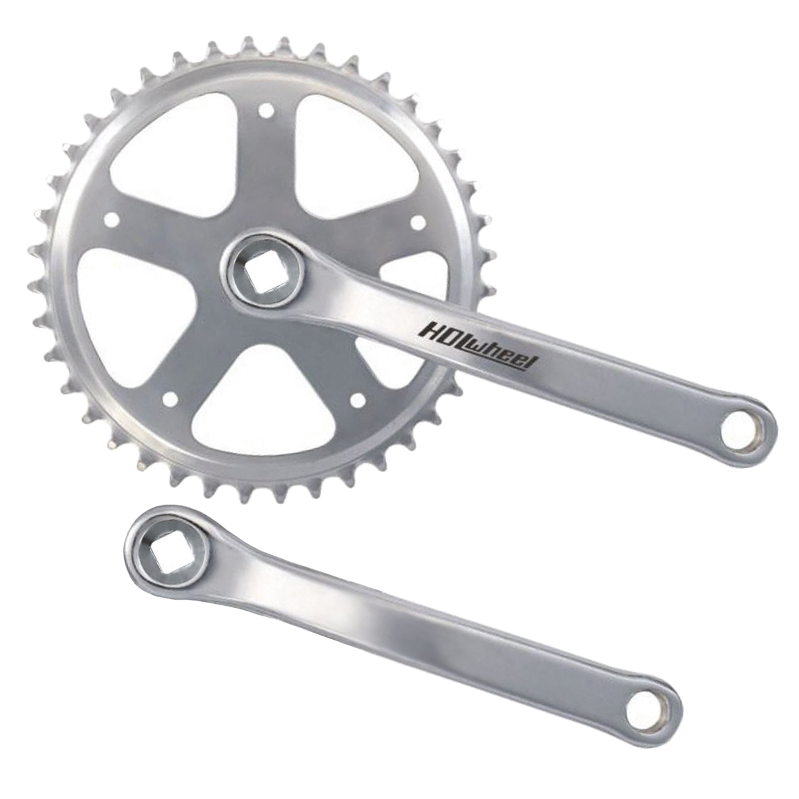 

Система HDL-S140 (STELS) шатуны стальные 170мм хром, звезда 1/2"x1/8" 44T