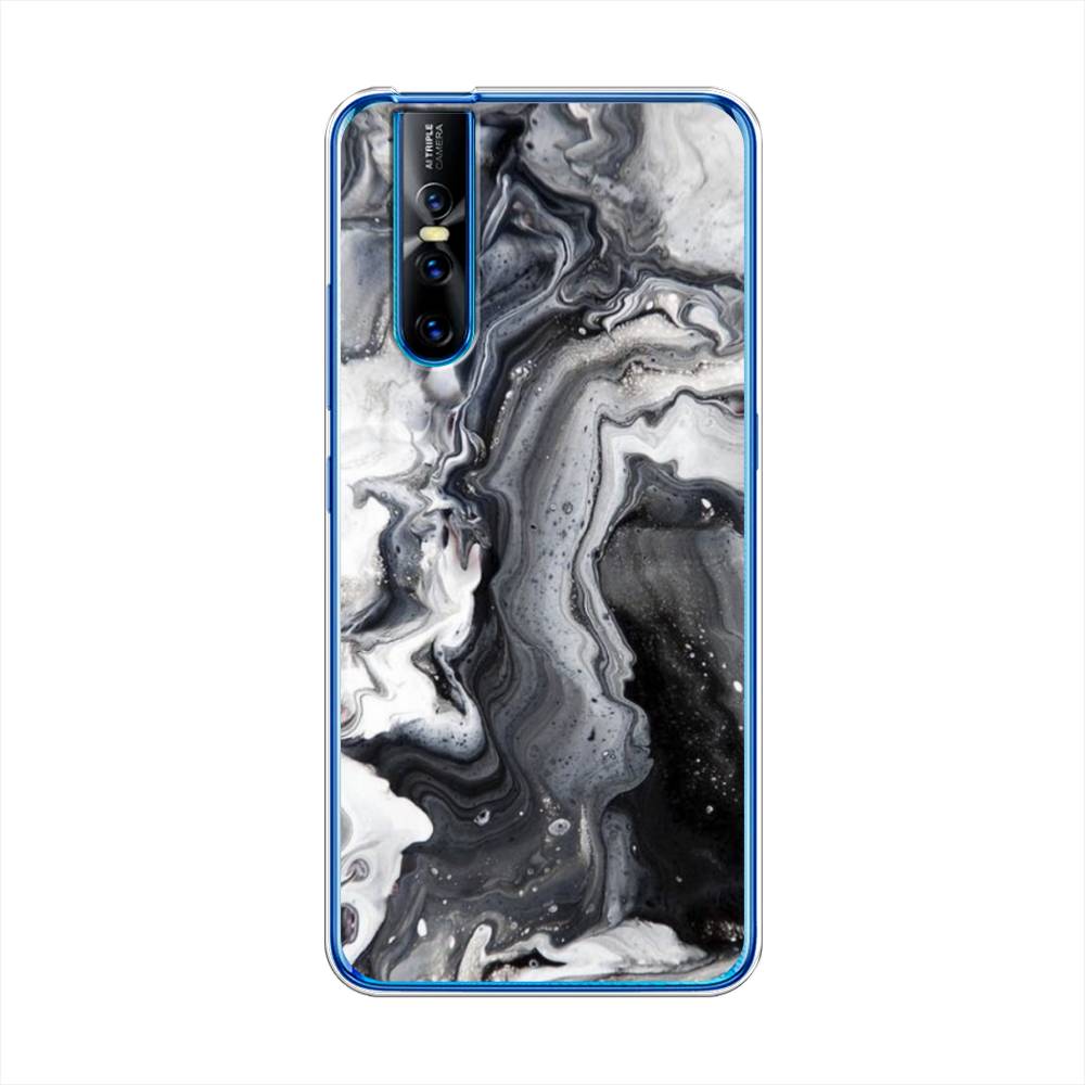

Чехол Awog на Vivo V15 Pro "Бело-черные сложные полосы", Разноцветный, 261150-3