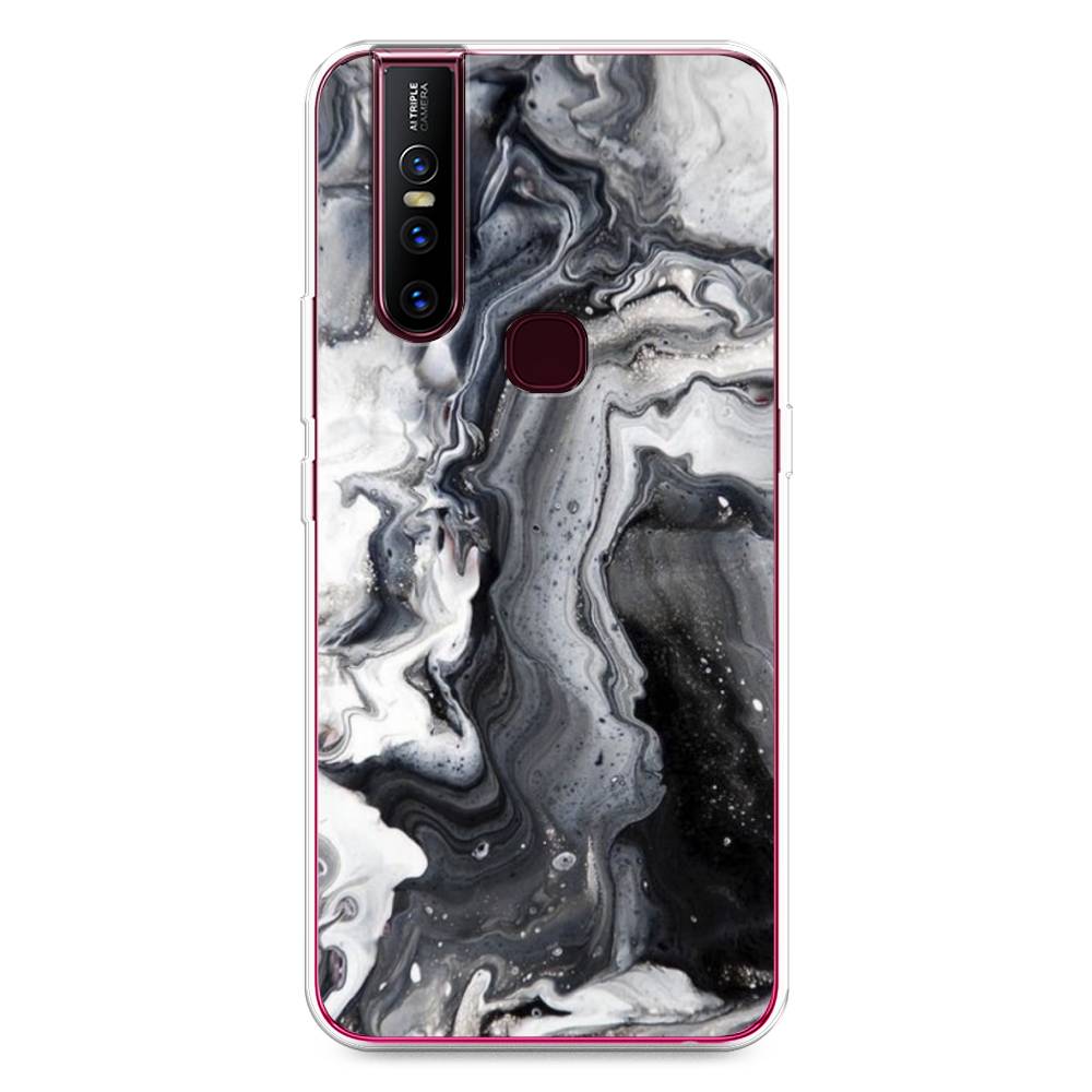 

Чехол Awog на Vivo V15 "Бело-черные сложные полосы", Разноцветный, 261050-3