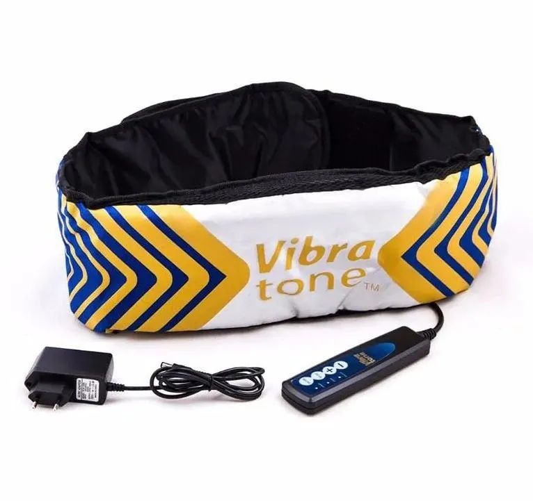 Массажный пояс для похудения Vibra tone / с эффектом лифтинга / от жировых отложений