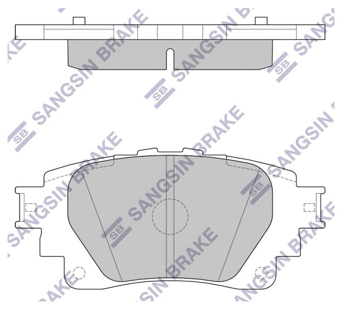 

Колодки задние TOYOTA COROLLA 19- SP4341