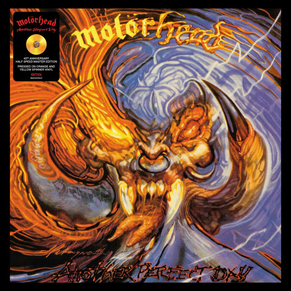 

Motorhead Another Perfect Day Orange & Yellow Spinner Vinyl (LP), Another Perfect Day