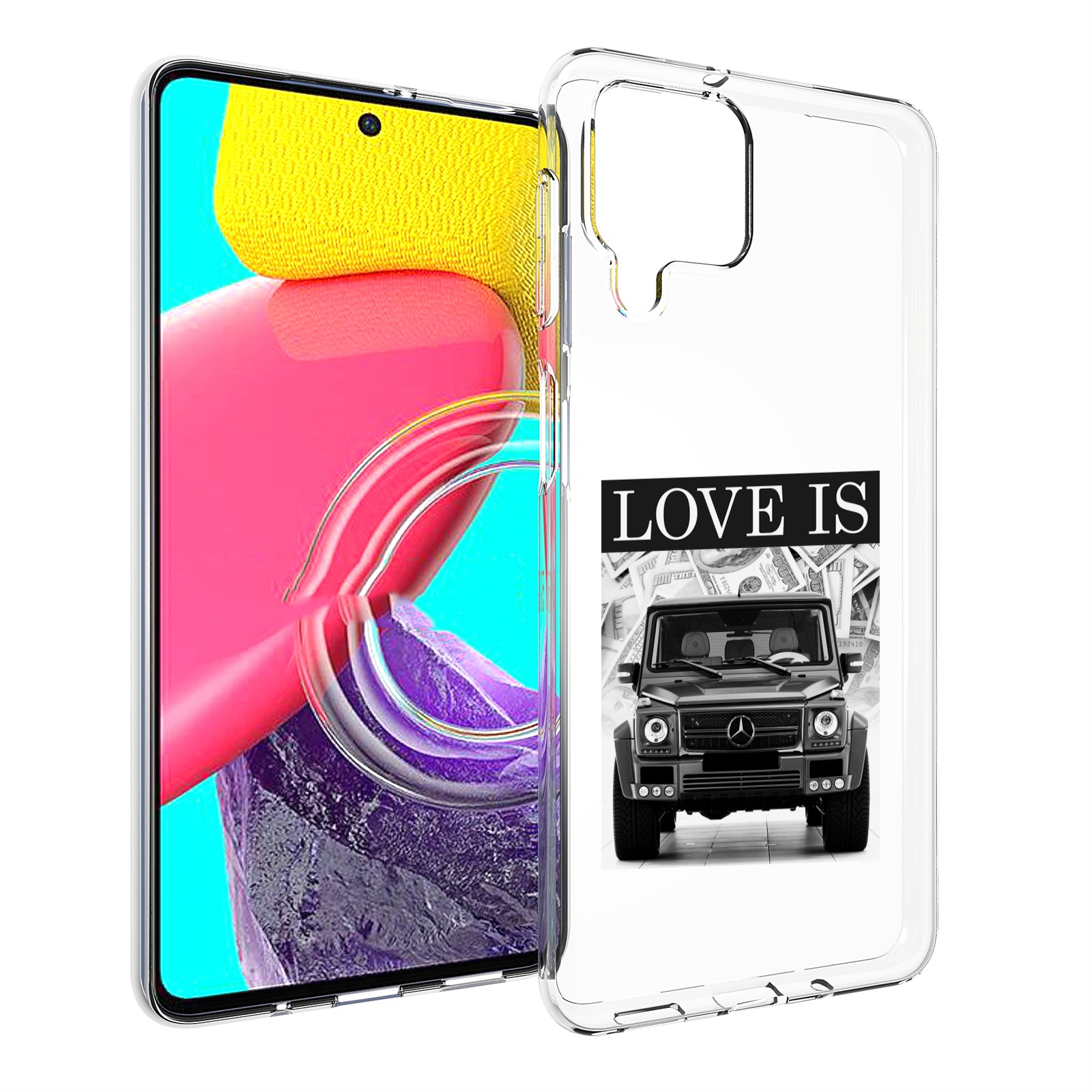 

Чехол Mypads Гелик Для Samsung Galaxy M53 (Sm-M536), Прозрачный, Tocco