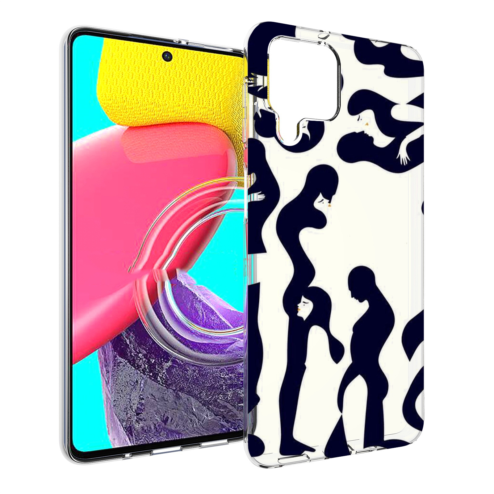 

Чехол Mypads Схема-Пар Для Samsung Galaxy M53 (Sm-M536), Прозрачный, Tocco