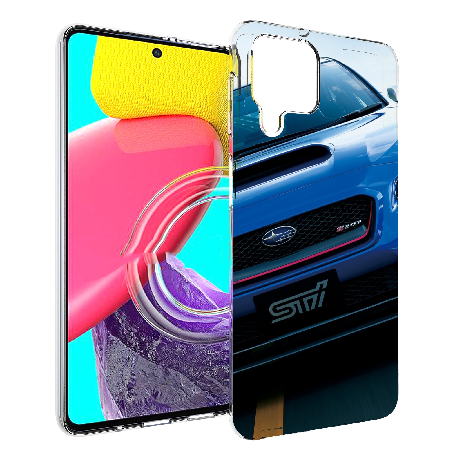 

Чехол Mypads subaru 2 Для Samsung Galaxy M53 (Sm-M536), Прозрачный, Tocco