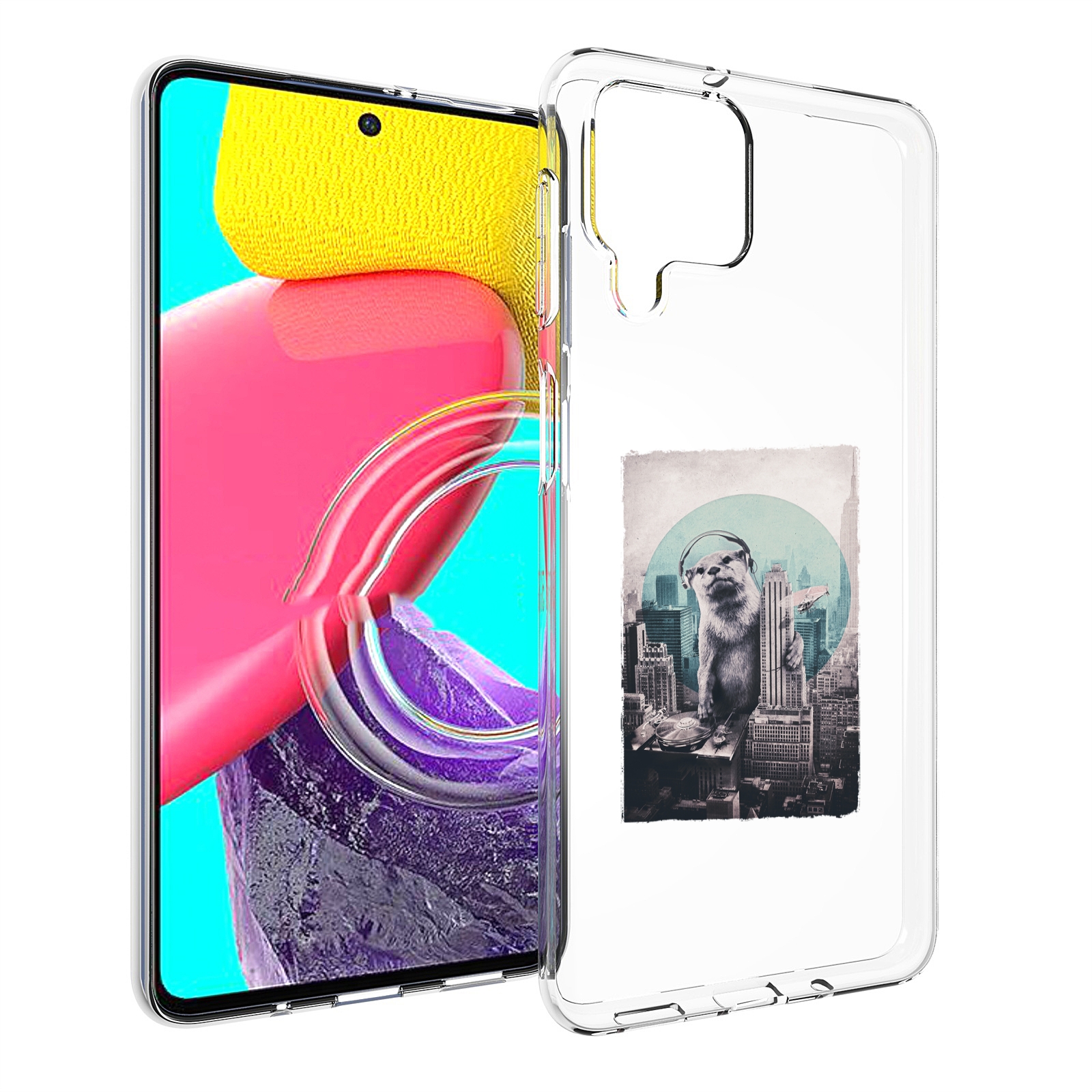 

Чехол Mypads Выдра В Городе Для Samsung Galaxy M53 (Sm-M536), Прозрачный, Tocco