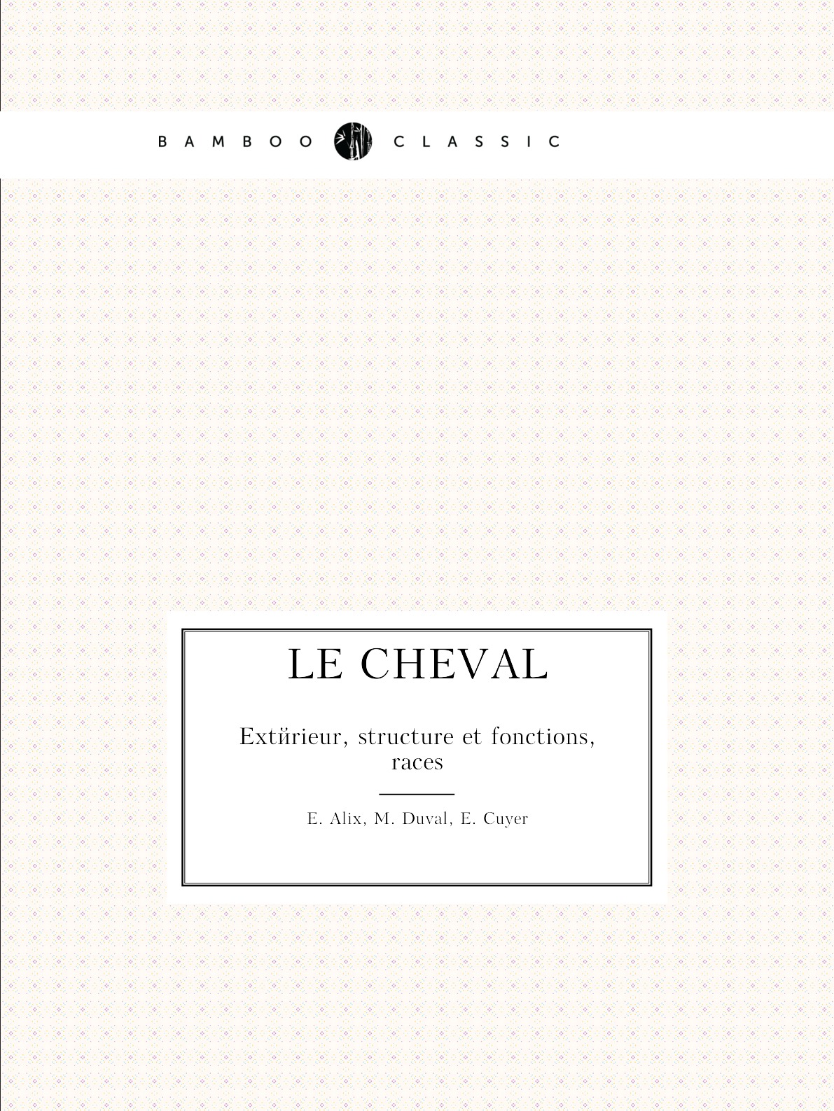 

Le cheval