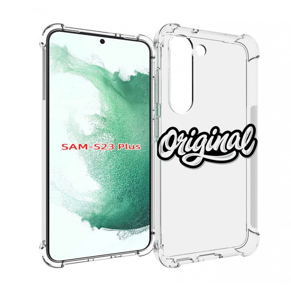 

Чехол MyPads оригинал-надпись для Samsung Galaxy S23 Plus +, Прозрачный, Tocco