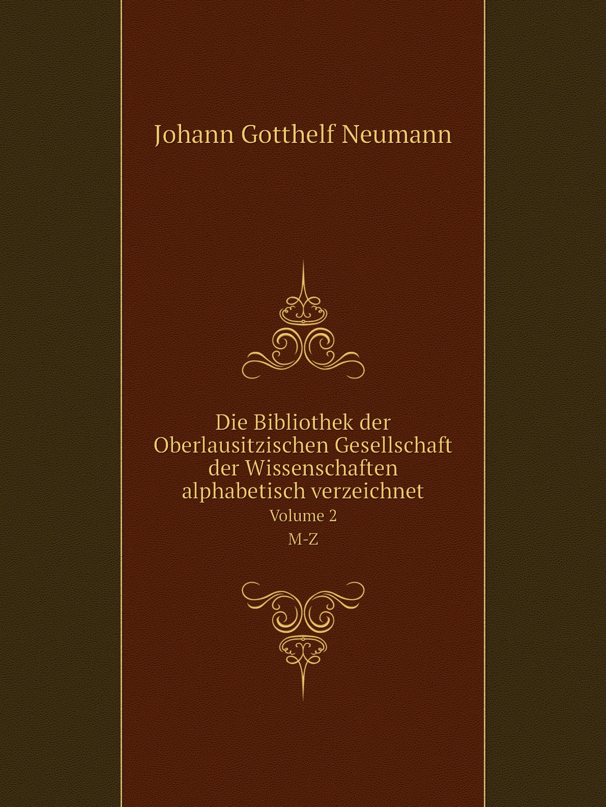 

Die Bibliothek der Oberlausitzischen Gesellschaft der Wissenschaften alphabetisch