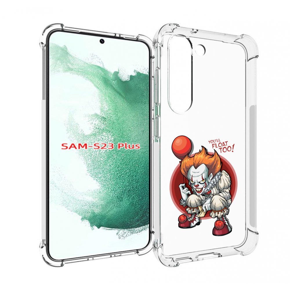 

Чехол MyPads одетый-клоун для Samsung Galaxy S23 Plus +, Прозрачный, Tocco