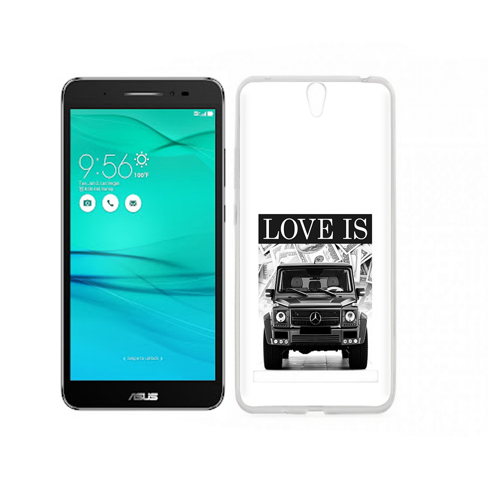 

Чехол MyPads Tocco для Asus ZenFone Go (ZB690KG) гелик, Прозрачный, Tocco