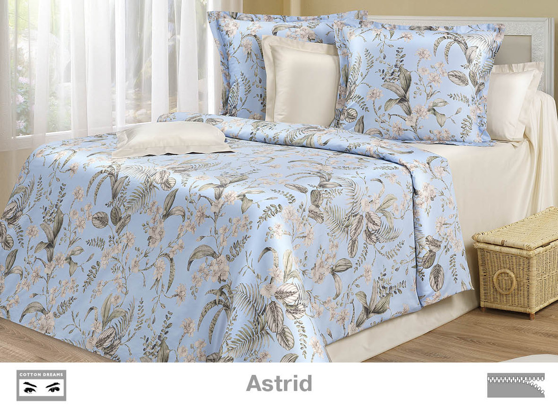 

Постельное белье Cotton Dreams Astrid 1,5-спальный, наволочки 50x70, 161587Astrid, Astrid